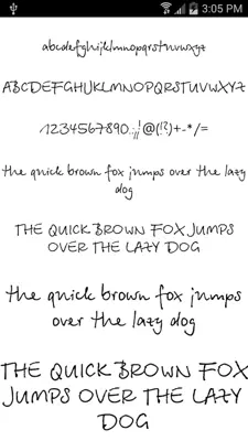 Free Fonts 50 Pack 19 android App screenshot 0